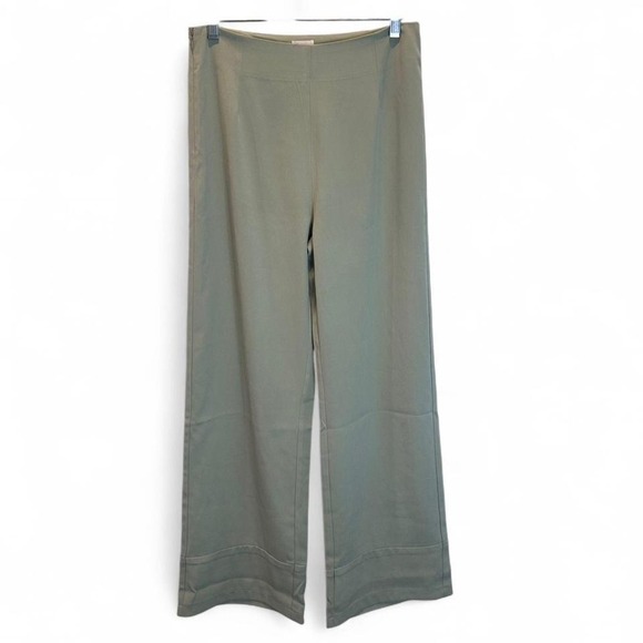 Princess Polly Green Dress Pant Trousers Size US 6 - Picture 1 of 8